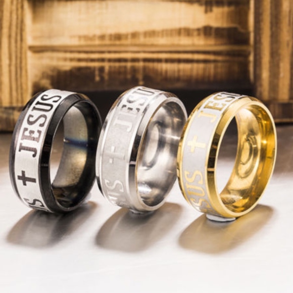 Men/Women Jesus Christian Band Titanium - Picture 4 of 4